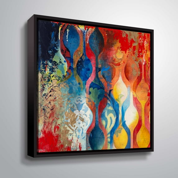 Artwall Clarity of thought, Gallery Wrapped Floater-framed Canvas by Heather noel Robinson
