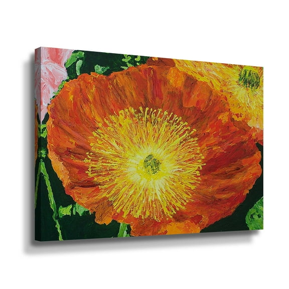 Artwall Exuberance is Beauty, Gallery Wrapped Canvas by Allan Friedlander