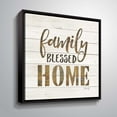 thumbnail image 1 of Artwall Family Blessed Home, Gallery Wrapped Floater-framed Canvas by Marla Rae, 1 of 3