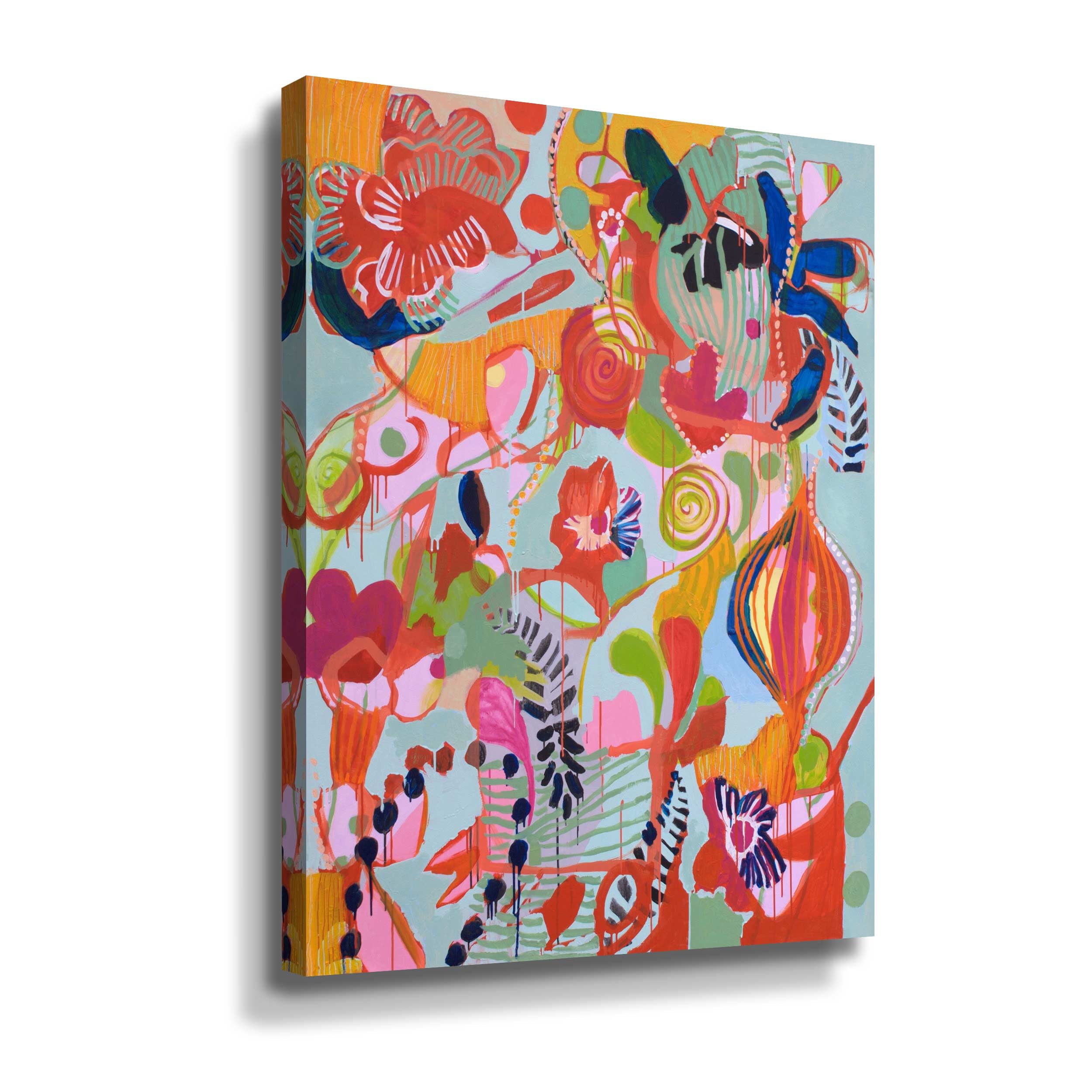 Artwall Femme Assise, Gallery Wrapped Canvas by Sofie Siegmann