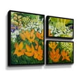 thumbnail image 1 of Artwall Field of Poppies 2, 3 Piece Floater Framed Canvas Flag Set by Allan Friedlander, 1 of 3