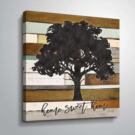 Artwall Home Sweet Home I, Gallery Wrapped Canvas by Marla Rae
