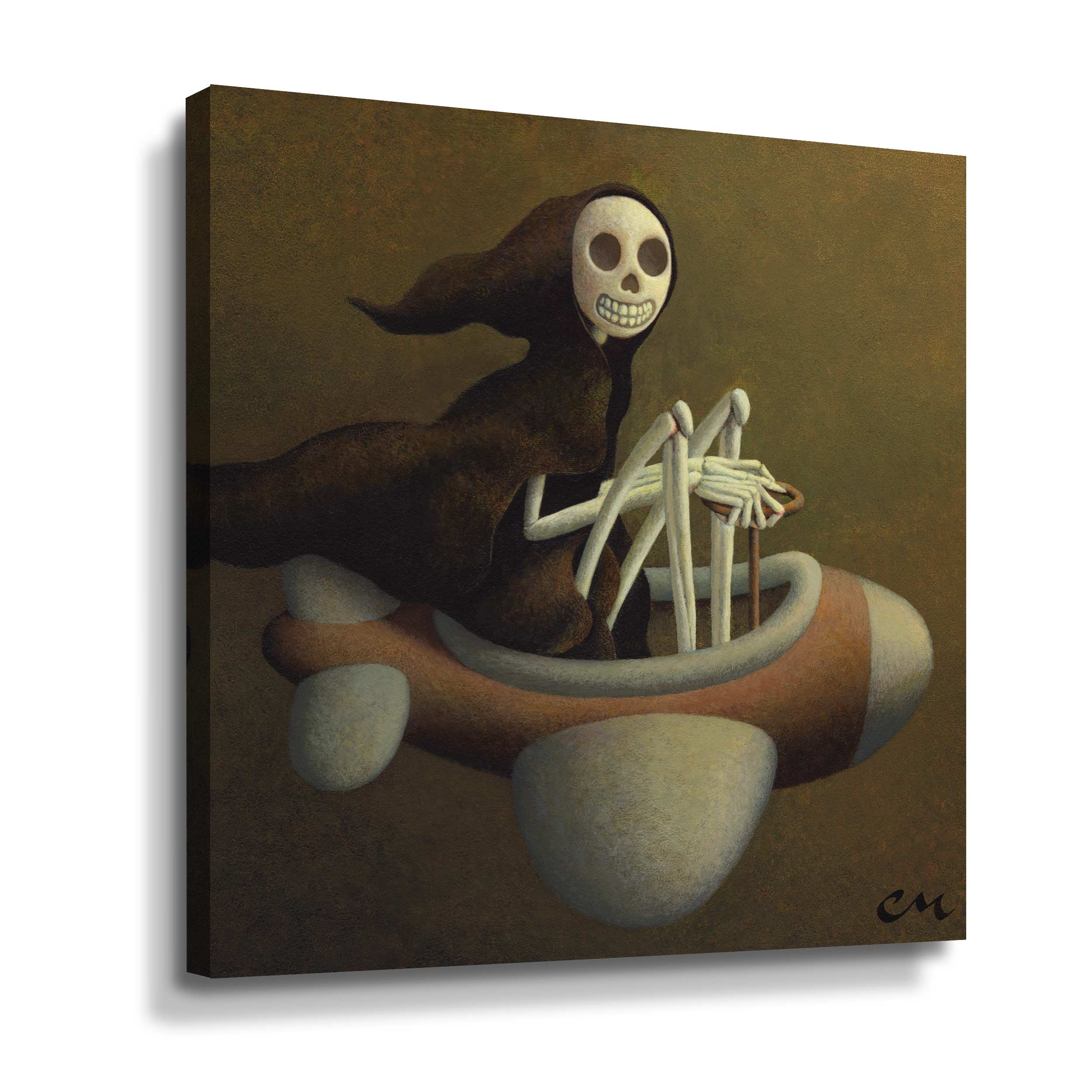 Artwall Joy Ride, Gallery Wrapped Canvas by Chris Miles