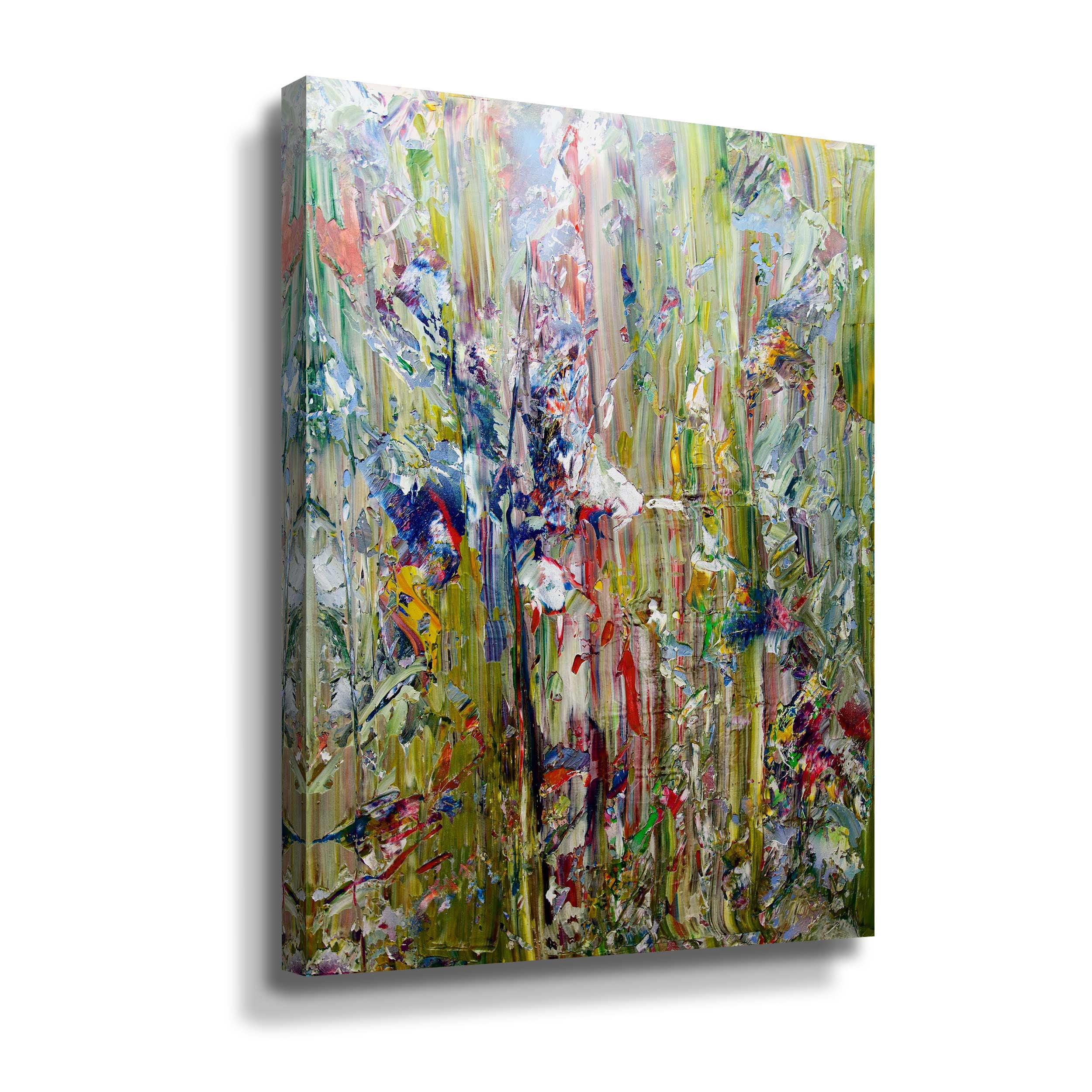 Artwall Jungle, Gallery Wrapped Canvas by Allan Friedlander