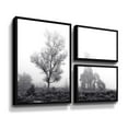 thumbnail image 1 of Artwall Less is More, 3 Piece Floater Framed Canvas Flag Set by Martin Podt, 1 of 3