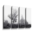 thumbnail image 1 of Artwall Less is More, 4 Piece Gallery Wrapped Canvas Set by Martin Podt, 1 of 3