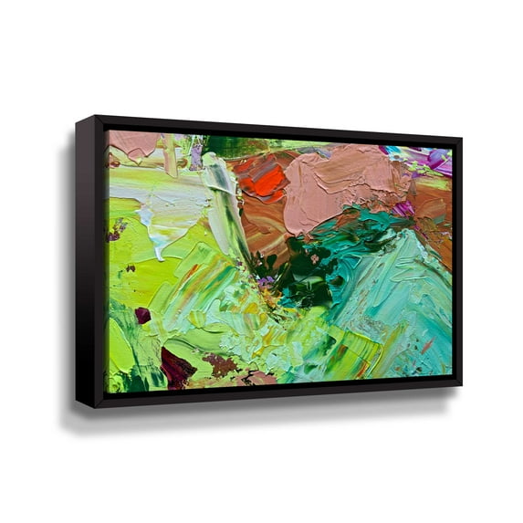 Artwall Light Rays, Gallery Wrapped Floater-framed Canvas by Allan Friedlander