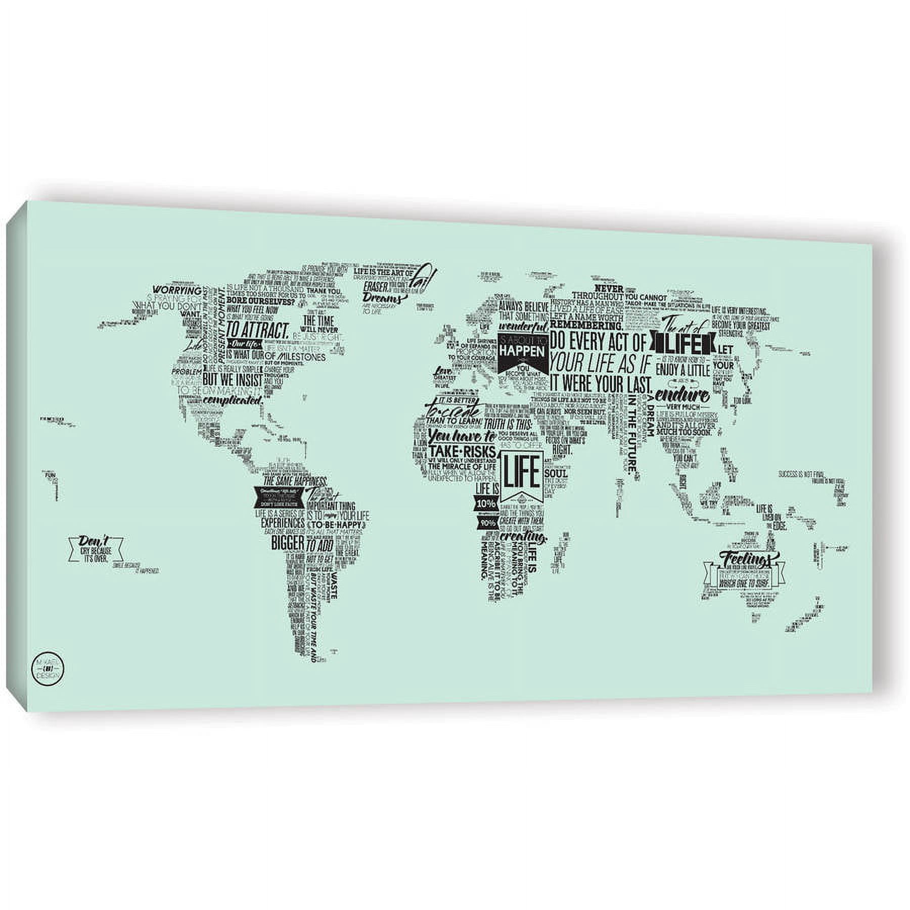 Artwall Mikael B 'world Of Life: Plain I