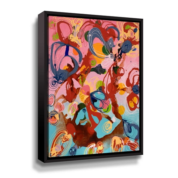 Artwall My Kind Of Luck, Gallery Wrapped Floater-framed Canvas by Sofie Siegmann