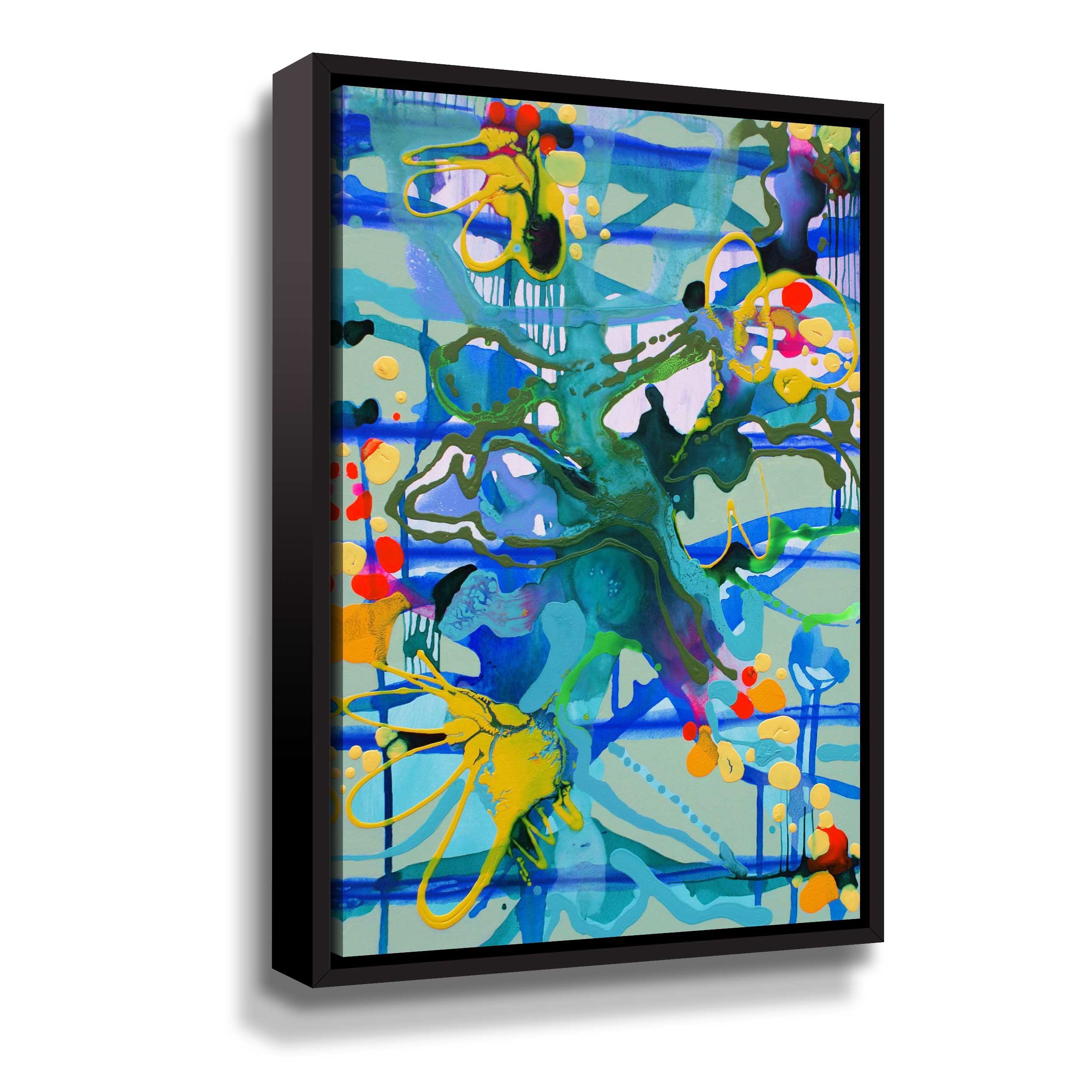 Artwall One Piece, Gallery Wrapped Floater-framed Canvas by Sofie Siegmann