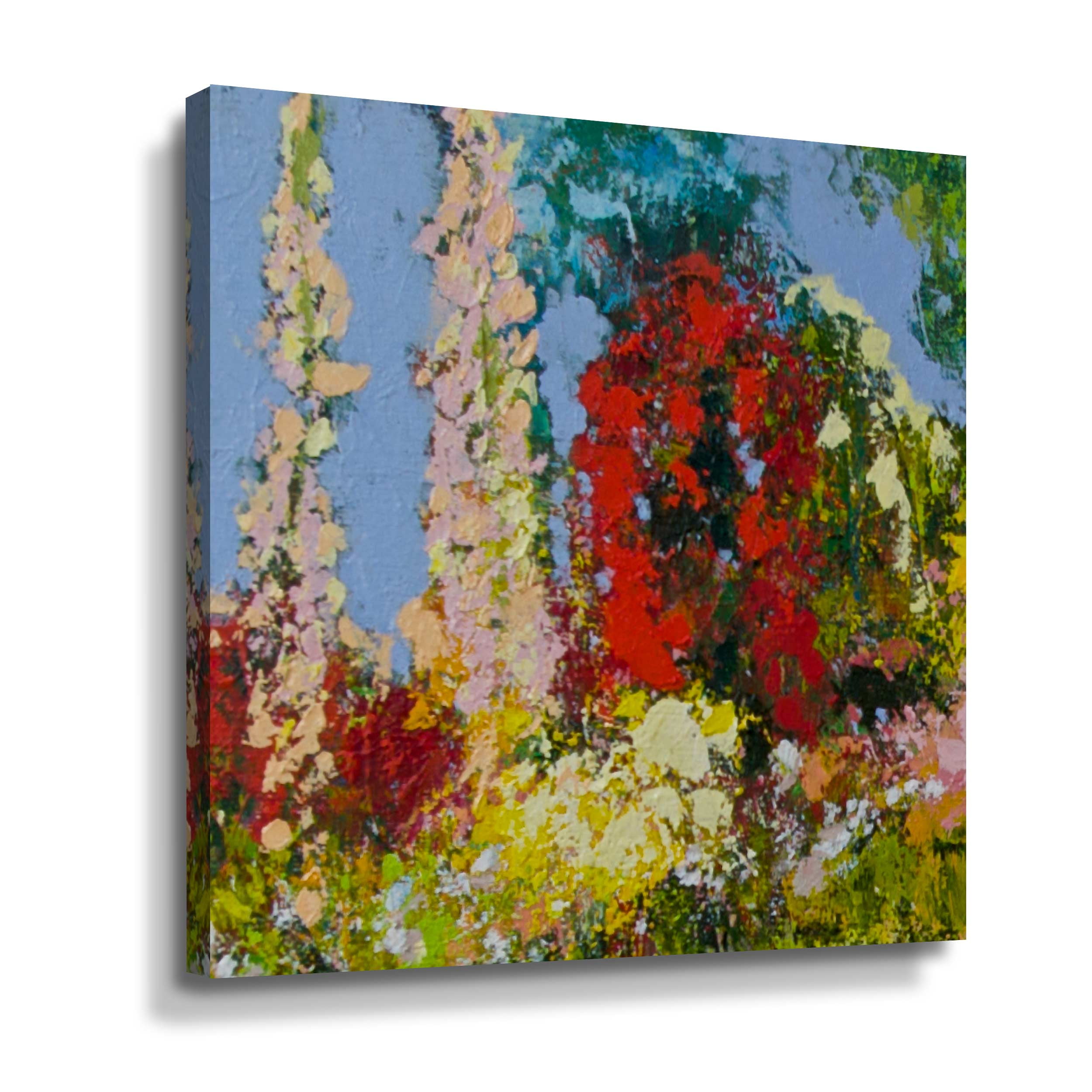 Artwall Overgrown 2, Gallery Wrapped Canvas by Allan Friedlander