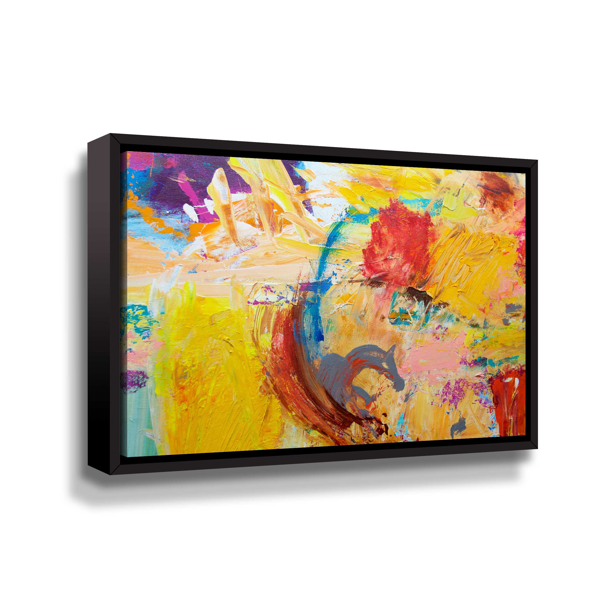 Artwall Parker 9083, Gallery Wrapped Floater-framed Canvas by Allan Friedlander