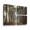 thumbnail image 1 of Artwall Path of Pines, 3 Piece Gallery Wrapped Canvas Flag Set by Martin Podt, 1 of 3