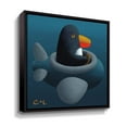 thumbnail image 1 of Artwall Penguin, Gallery Wrapped Floater-framed Canvas by Chris Miles, 1 of 3