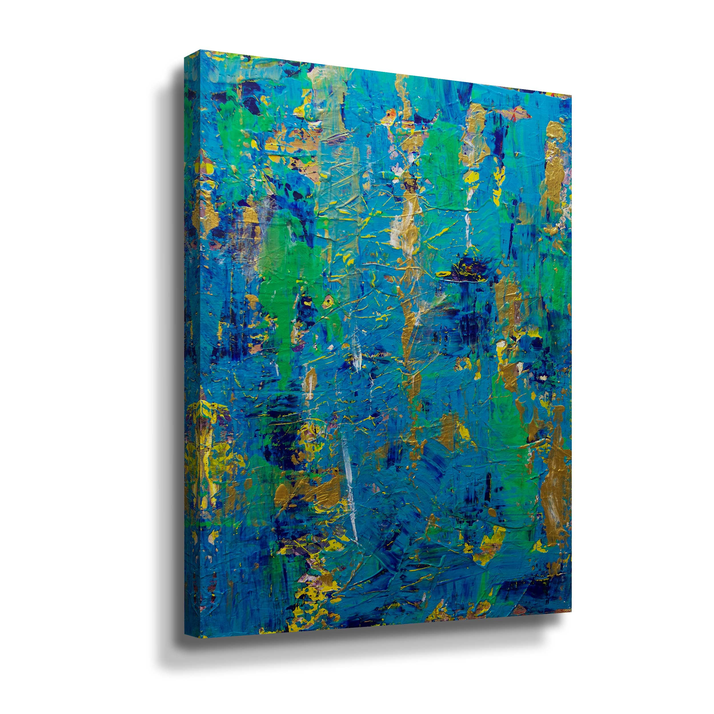 Artwall Pot of Gold, Gallery Wrapped Canvas by Allan Friedlander