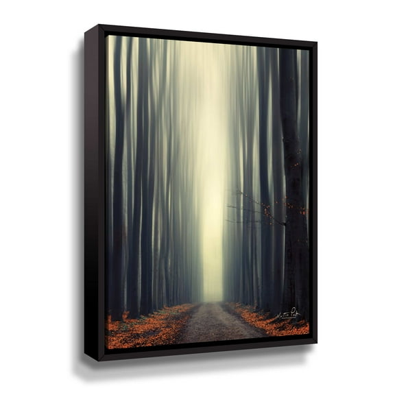 Artwall Reaching Out, Gallery Wrapped Floater-framed Canvas by Martin Podt