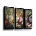 thumbnail image 1 of Artwall Snowdrops, 3 Piece Floater Framed Canvas Set by Martin Podt, 1 of 3