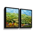 thumbnail image 1 of Artwall Summer Sunshine, 2 Piece Floater Framed Canvas Set by Allan Friedlander, 1 of 3