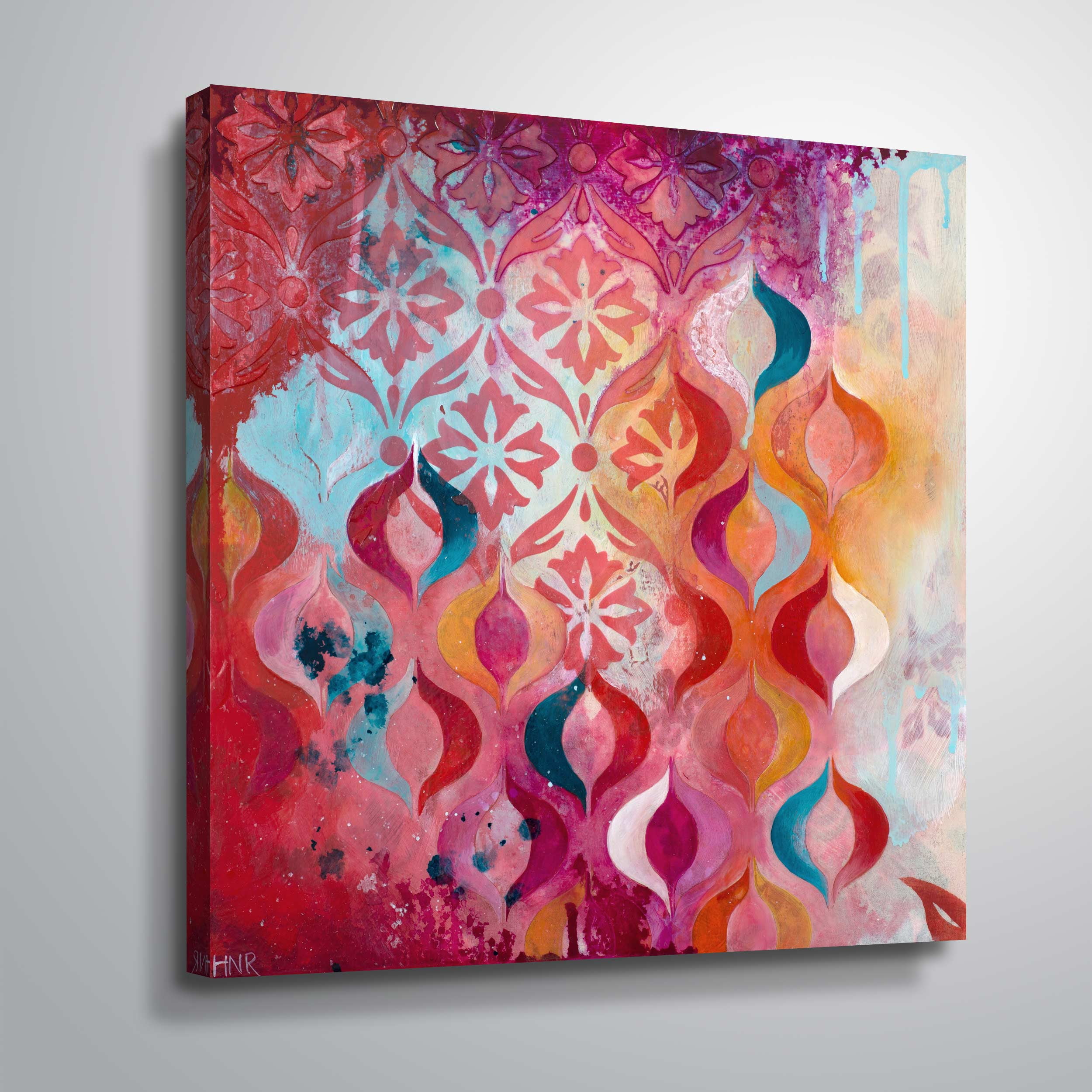 Artwall Sweet hot, Gallery Wrapped Canvas by Heather noel Robinson
