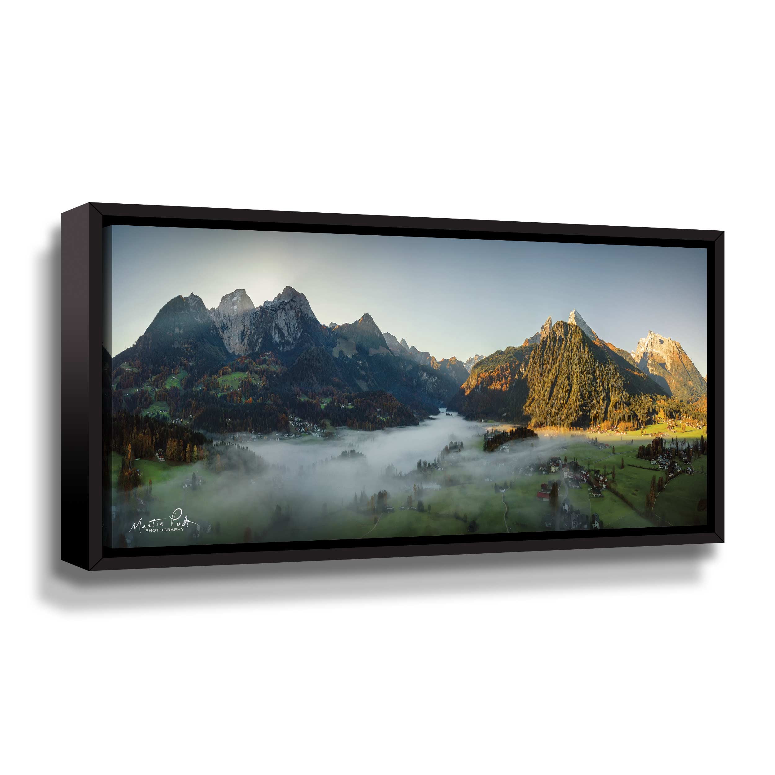 Artwall The Blanket, Gallery Wrapped Floater-framed Canvas by Martin Podt