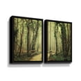 thumbnail image 1 of Artwall The Bridge, 2 Piece Floater Framed Canvas Set by Martin Podt, 1 of 3