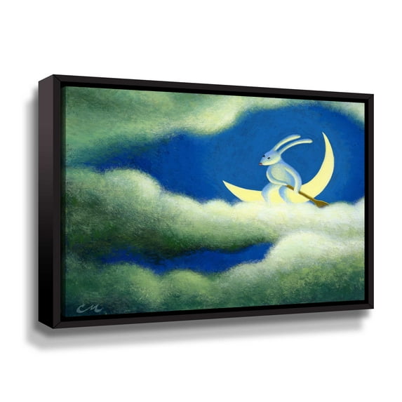 Artwall The Traveler, Gallery Wrapped Floater-framed Canvas by Chris Miles