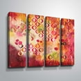 thumbnail image 1 of Artwall This kind of romance, 4 Piece Gallery Wrapped Canvas Set by Heather noel Robinson, 1 of 3