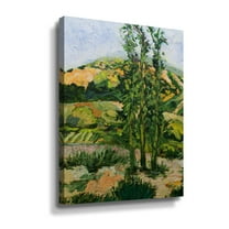 Artwall Top of the Hill, Gallery Wrapped Canvas by Allan Friedlander