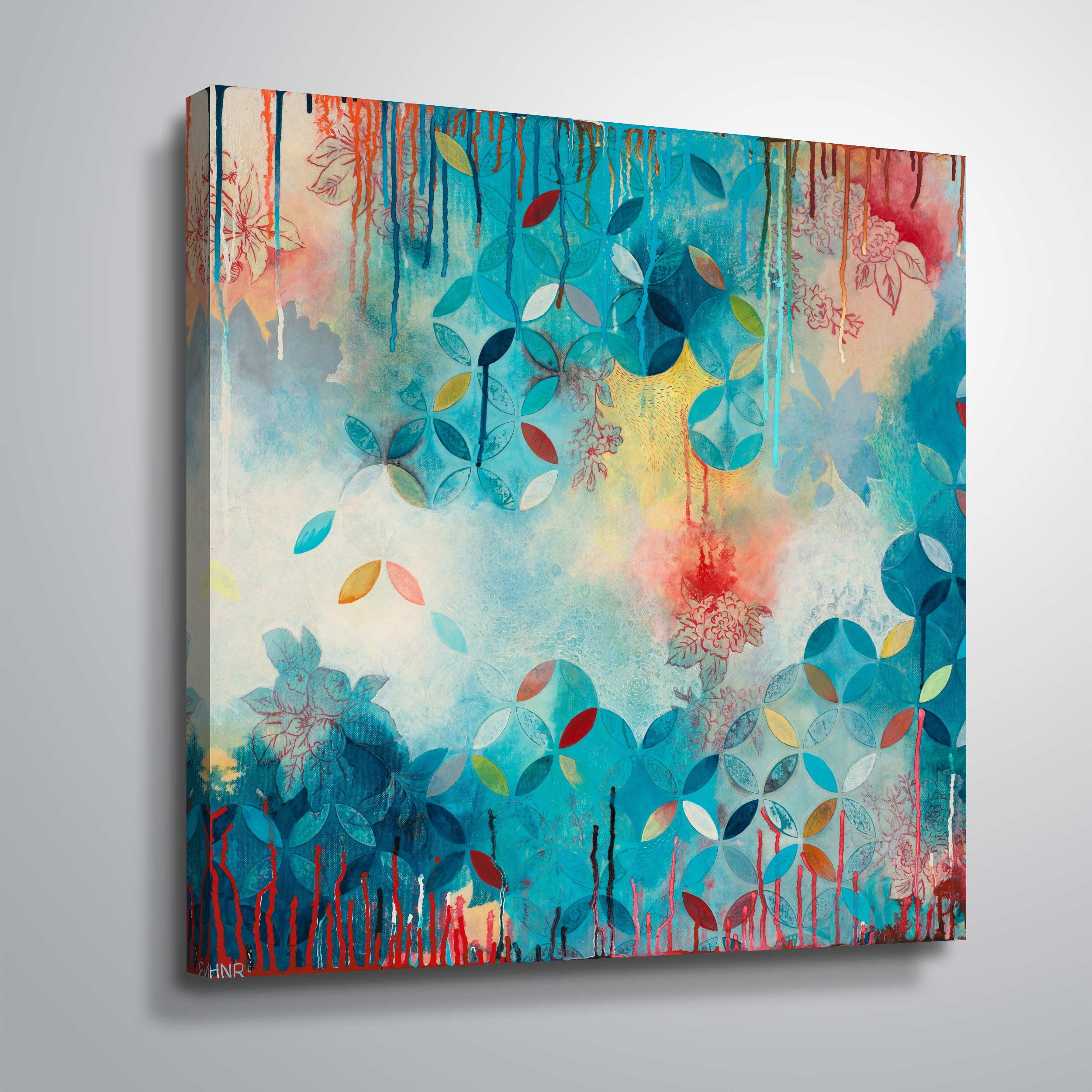 Artwall Tranquil Eden 1, Gallery Wrapped Canvas by Heather noel Robinson