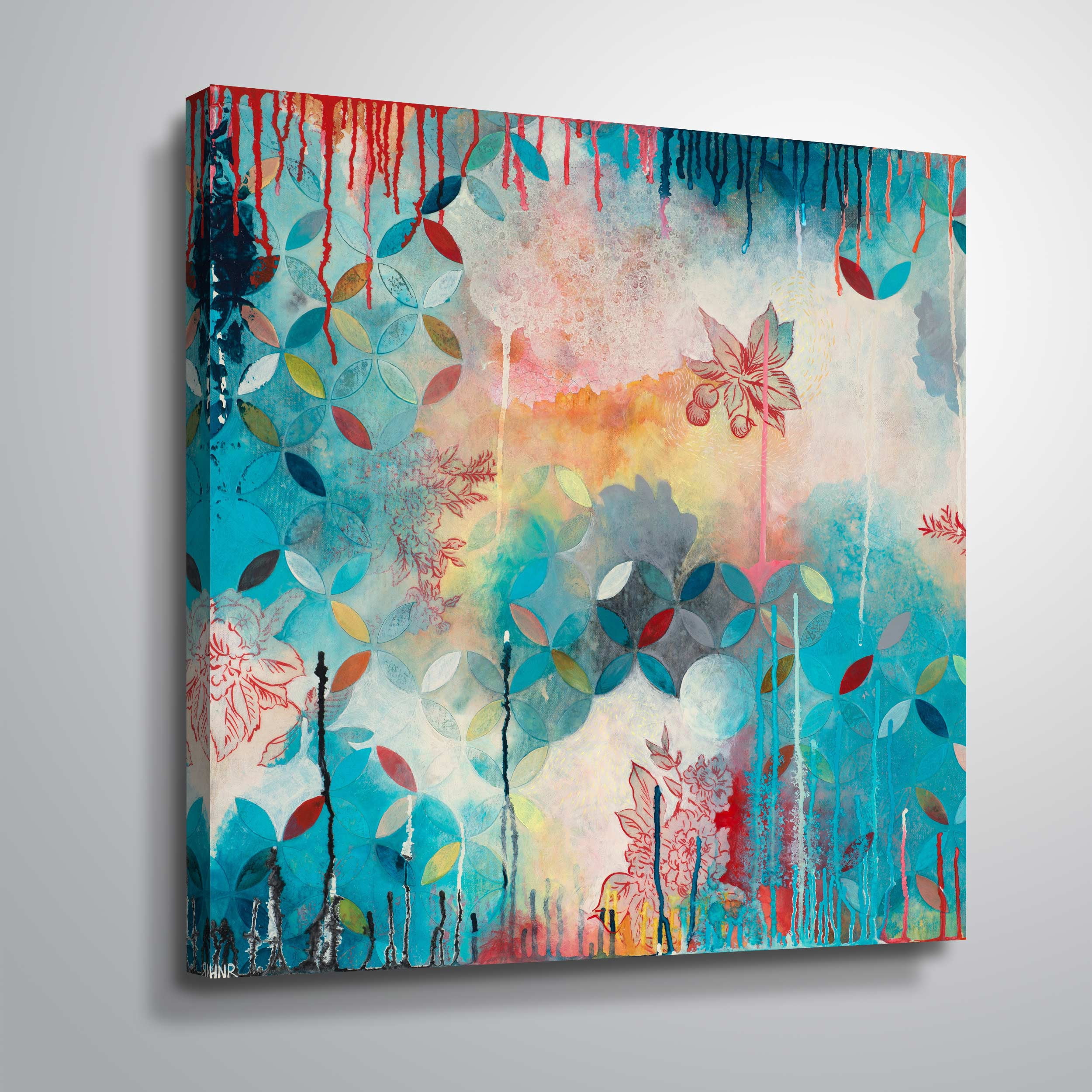 Artwall Tranquil Eden 3, Gallery Wrapped Canvas by Heather noel Robinson