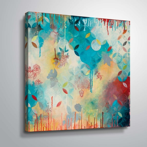 Artwall Tranquil Eden 4, Gallery Wrapped Canvas by Heather noel Robinson
