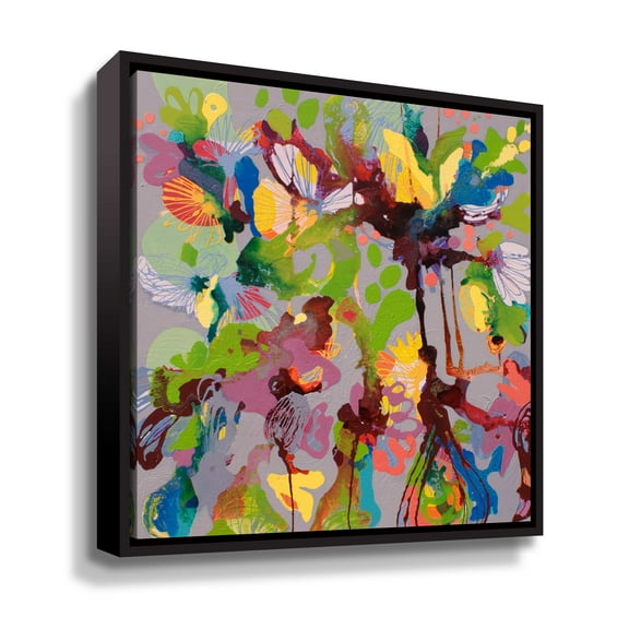 Artwall Windy Day, Gallery Wrapped Floater-framed Canvas by Sofie Siegmann