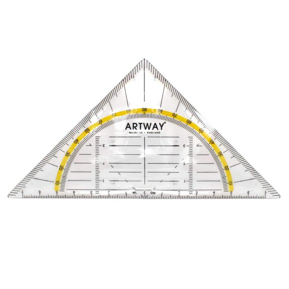 Artway Geometry Set Square - 16cm