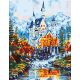 thumbnail image 1 of Artwille DIY Paint by Numbers for Adults and Kids - Fabulous castle, 1 of 5