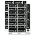 thumbnail image 1 of Artwork Do Not Bend Potted Plant Sticker Set - Black - Gloss Finish - 2.00" Large, 1 of 7