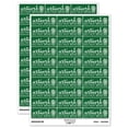 thumbnail image 1 of Artwork Do Not Bend Potted Plant Sticker Set - Dark Green - Gloss Finish - 1.75" Medium, 1 of 7