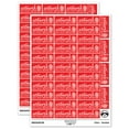 thumbnail image 1 of Artwork Do Not Bend Potted Plant Sticker Set - Red - Matte Finish - 1.5" Small, 1 of 7