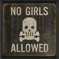 thumbnail image 1 of Artwork Factory 17741 EB No Girls Allowed Framed Print, 1 of 1