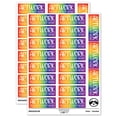 thumbnail image 1 of Artwork Please Do Not Bend Dots Heart Detail Sticker Set - Rainbow - Gloss Finish - 2.00" Large, 1 of 7