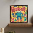 thumbnail image 1 of Artwork Robot Toy Wooden Sign Wall Plaque - Vintage Art Decoration, Wall Decoration - Ideal Gift For Home Decoration, Living Room, Bathroom, Bedroom, Garden, Dining, Bar, Cafe, Festival Party Decor, 1 of 7