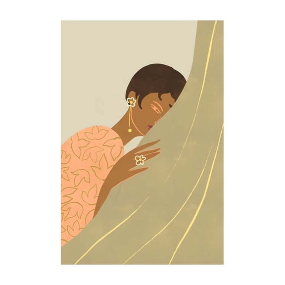 Arty Guava - Lay Hoon - The Introvert Print Wall Art, Modern Wall Decor For Living Room Bedroom, 8x12 UNFRAMED