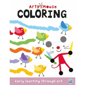 Arty Mouse Early Learning Activity Books Arty Mouse Coloring, (Paperback)