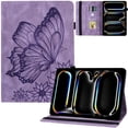thumbnail image 1 of Artyond Case for 2024 iPad Pro 11 Inch, Premium PU Leather Card Slots Case Multi-angle Viewing Stand with Auto Sleep/Wake Smart Case for iPad Pro 11 Inch (M4) 5th Generation 2024 Release, Purple, 1 of 7