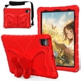 thumbnail image 1 of Artyond Case for 2024 iPad Pro 11" M4, Lightweight EVA Shockproof Stand Kids Case Full-body Protection with Shoulder Strap Case for New iPad Pro 11 Inch (M4) 5th Generation 2024 Release, Red, 1 of 7