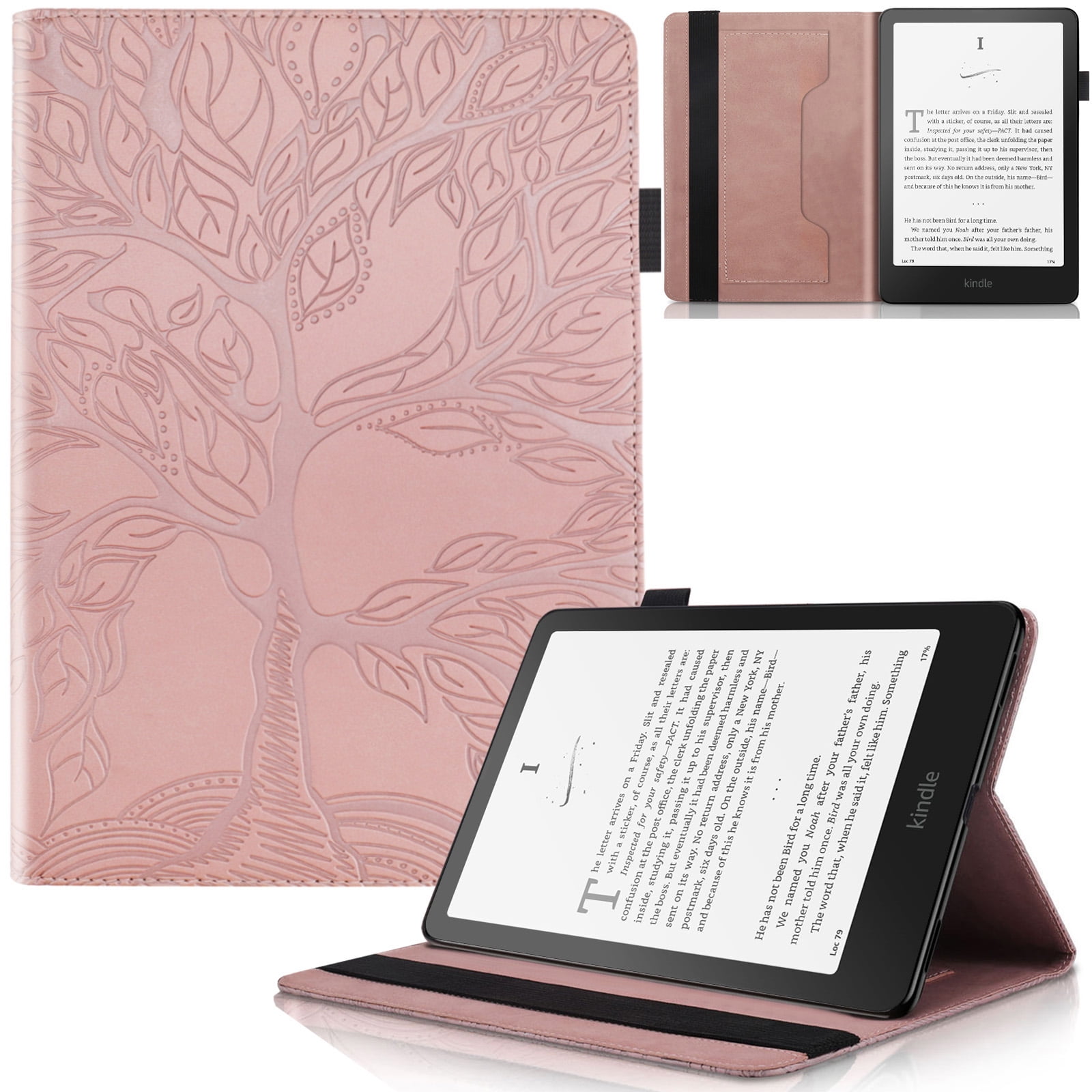 Artyond Case for 7" Kindle Paperwhite 2024, PU Leather with Auto Sleep