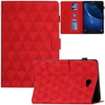 thumbnail image 1 of Artyond Case for Galaxy Tab A 10.1 2016 T580, PU Leather Card Slots Multi-Angle Stand Folio Cover with Auto Sleep/Wake Case for Samsung Galaxy Tab A 10.1 Inch 2016 (SM-T580/T585/T587), Red, 1 of 8