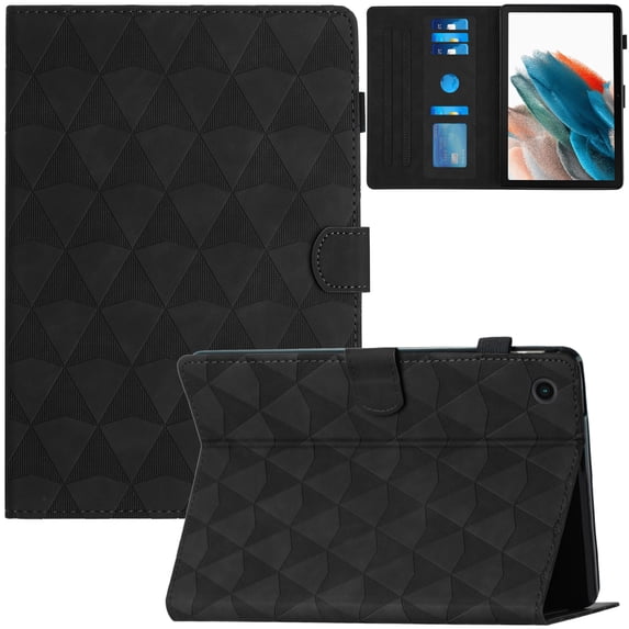 Artyond Case for Galaxy Tab A8 10.5" 2022, PU Leather Card Slots Multi-Angle Stand Folio with Auto Sleep/Wake Case for Samsung Galaxy Tab A8 10.5 inch 2022 Released SM-X200/SM-X205/SM-X207, Black