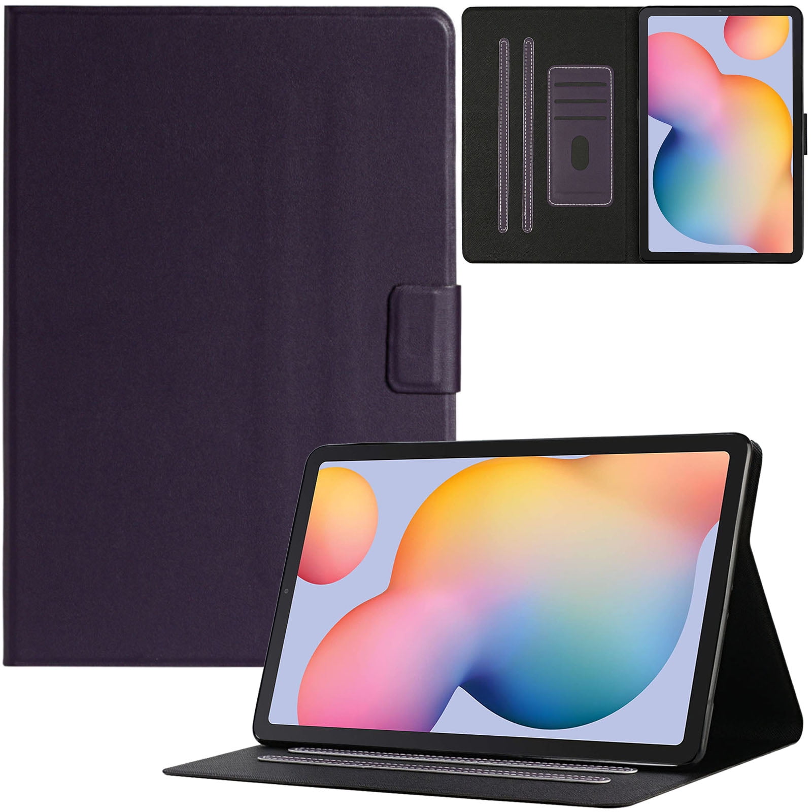 Universal Case For 9.0"-10.5" Tablet, Artyond PU Leather Folio Stand Cover With Cards Slots Case For All 9 0 9 6 9 7 10 1 10 4 10 5 Android Ios And More 9 0 10 5 Inch Tablet Two Wolves - View #13