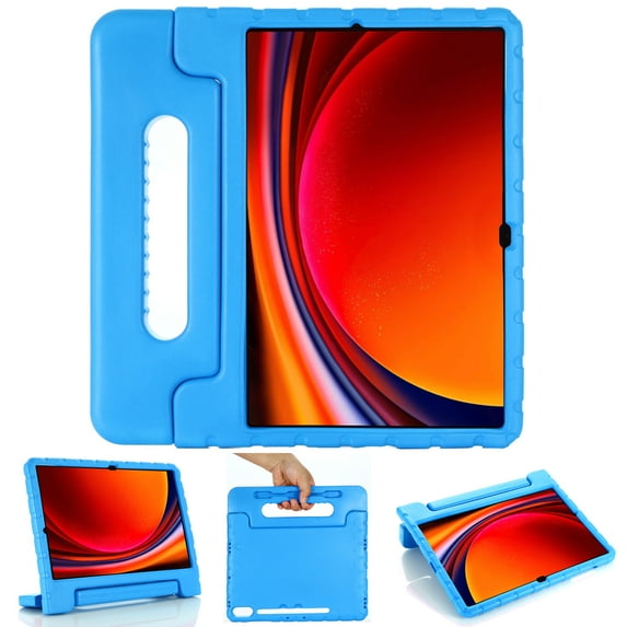 Artyond Case for Galaxy Tab S9 Plus 12.4 Inch 2023, Shockproof EVA Stand Handle Kids Friendly Protective Case for Samsung Galaxy Tab S9 Plus 12.4 Inch 2023 Model (SM-X810/X816B/X818U), Blue