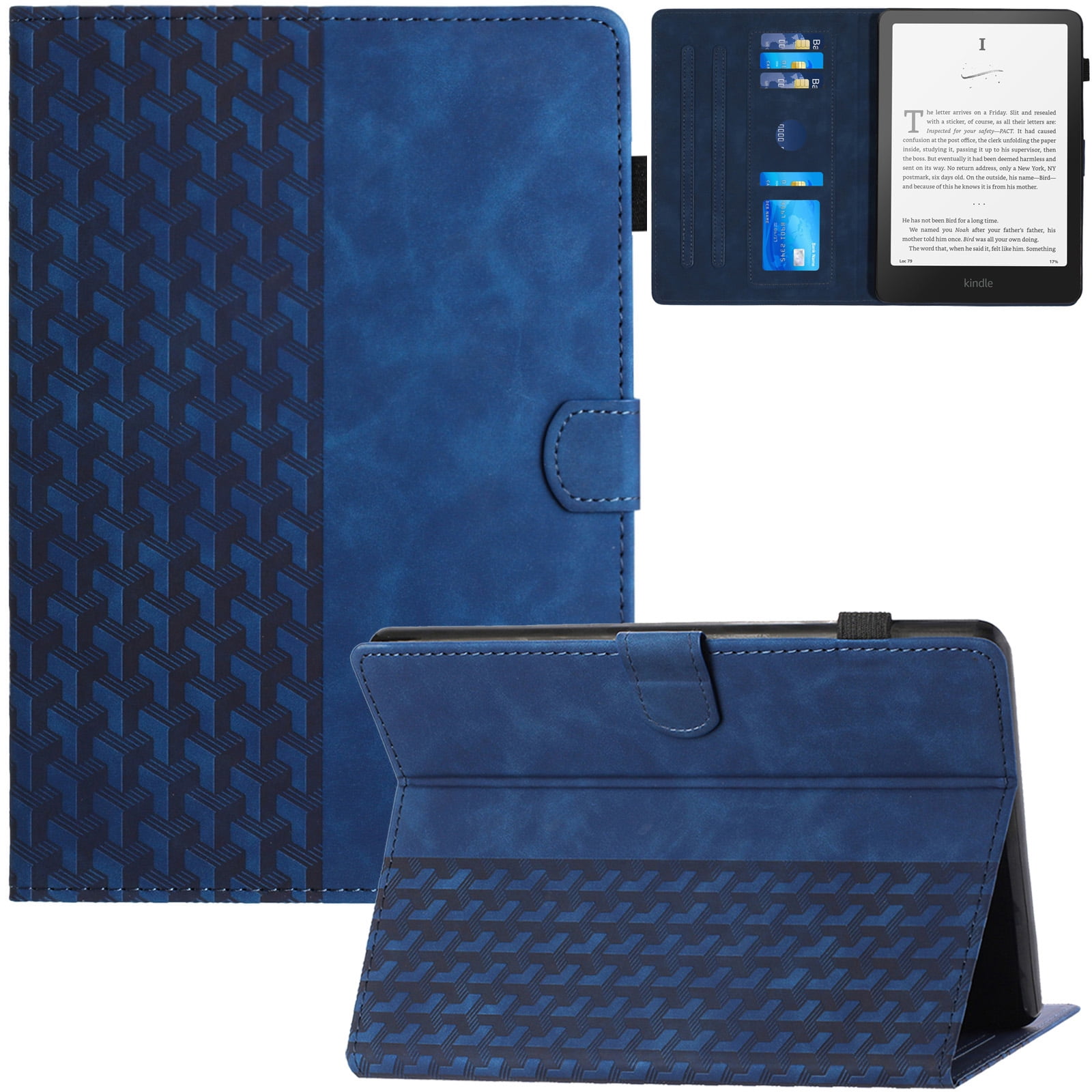 Artyond Case for Kindle Paperwhite 2025, PU Leather Card Slots with